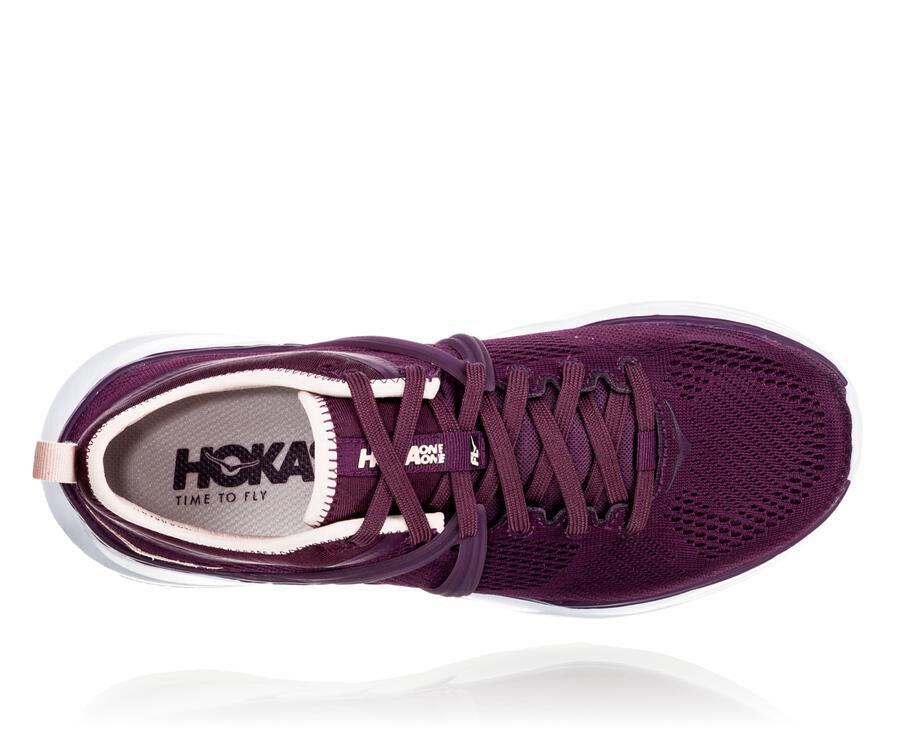 Hoka One One Koşu Ayakkabısı Kadın Mor - Tivra - QJ3972165